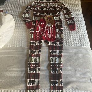 Lazy One Christmas onesie (brand new!)
